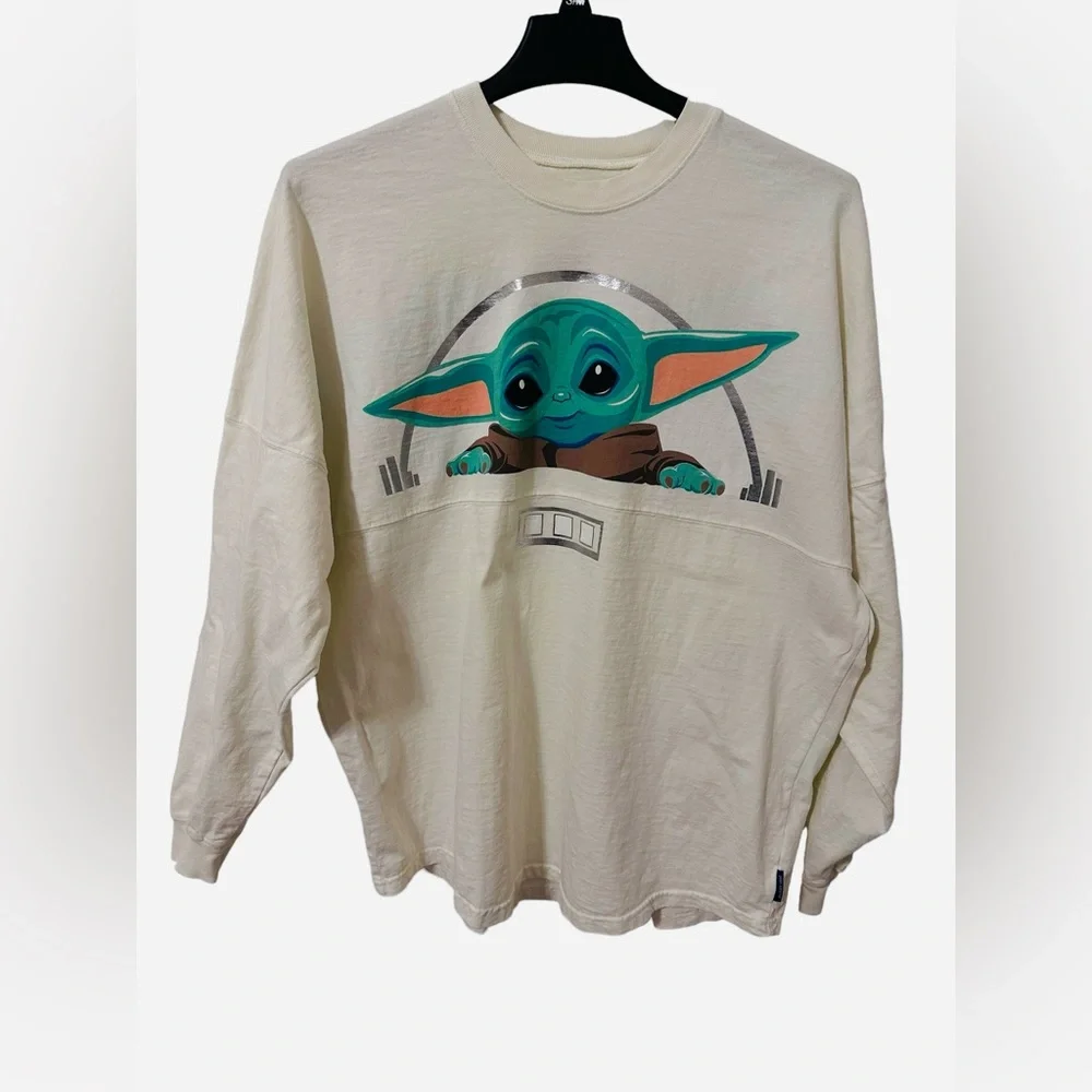 Disney Star Wars‎ Size LargeThe Mandalorian Baby Yoda Grogu Cotton Spirit Jersey